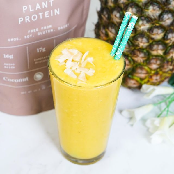 Tropical Pineapple-Coconut Smoothie